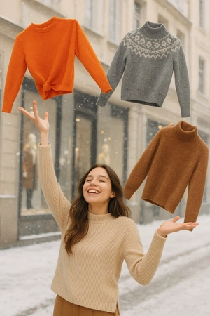 Свитеры ZARA из новой коллекции: 5 моделей на которые стоит обратить внимание